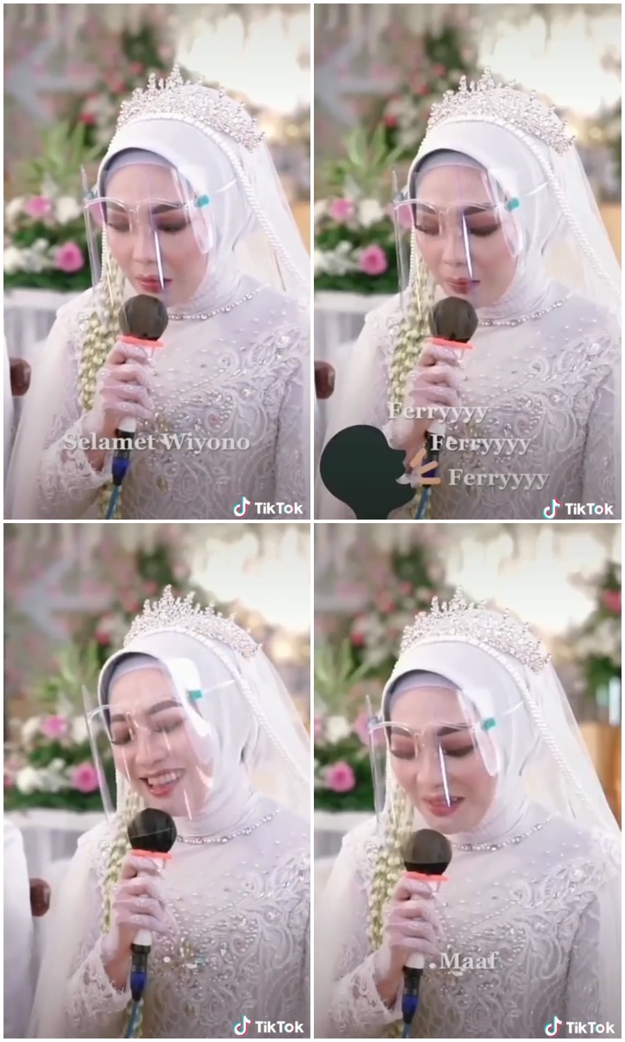 Momen pengantin salah sebut nama calon suami di akad nikah, gagal haru