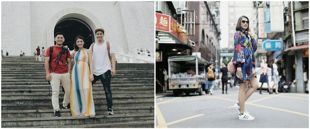 Gaya 5 penyanyi babymoon di luar negeri, Lesty stylish kenakan parka