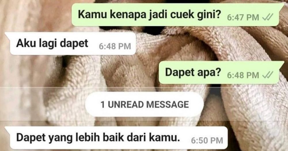11 Chat lucu sama gebetan ini singkat tapi endingnya nyelekit