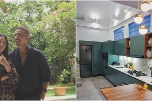 7 Cara Raisa menata dapur rumah, gunakan elemen warna polos