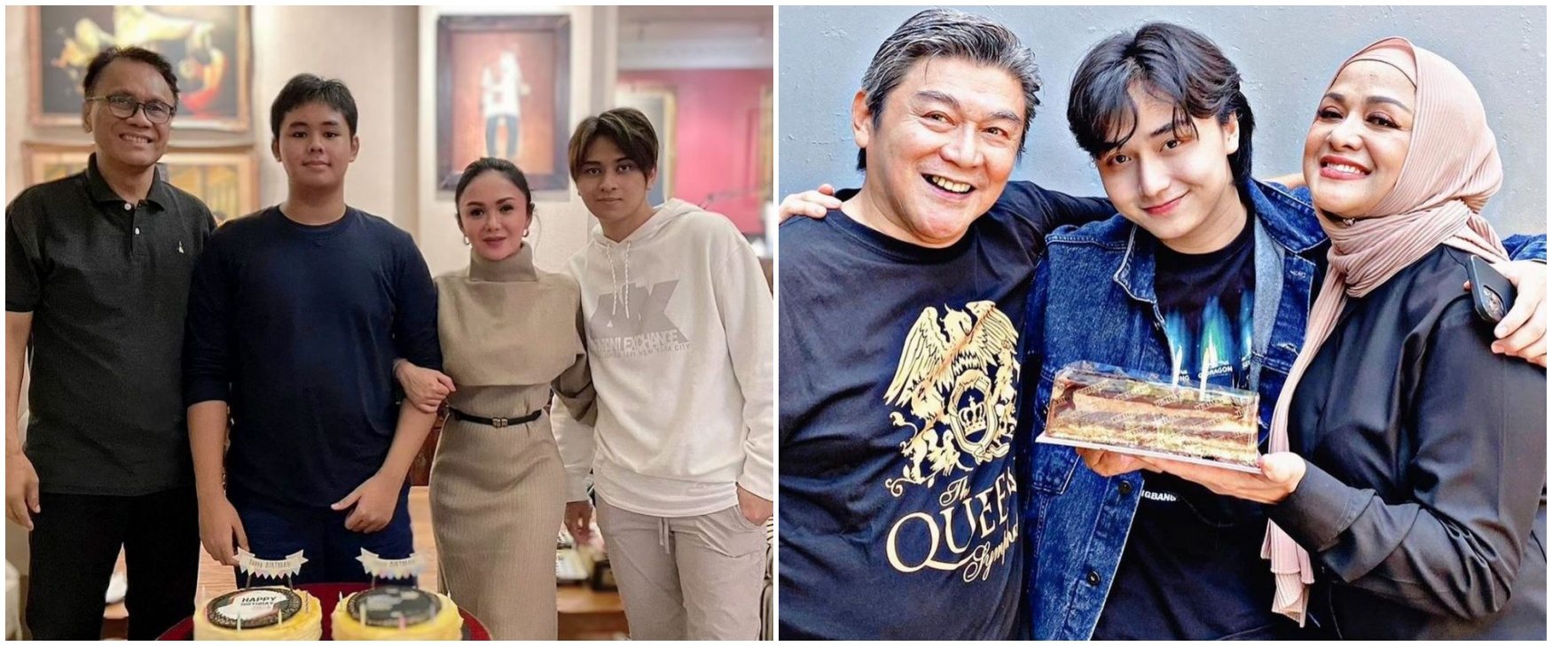 Akur dan kompak, momen 11 seleb rayakan ultah anak bareng mantan suami