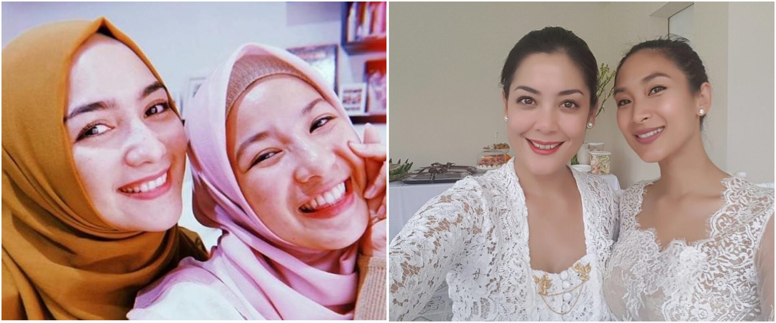 Potret dulu dan kini 7 pasangan seleb yang bersahabat belasan tahun