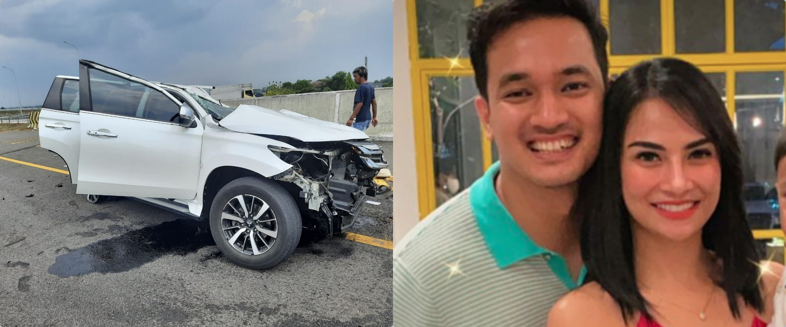 Vanessa Angel kecelakaan mobil, polisi duga sopir mengantuk