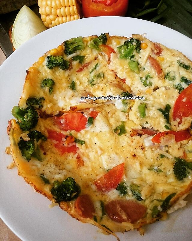 11 Resep omelet sayur, menu sehat, lezat, dan murah meriah