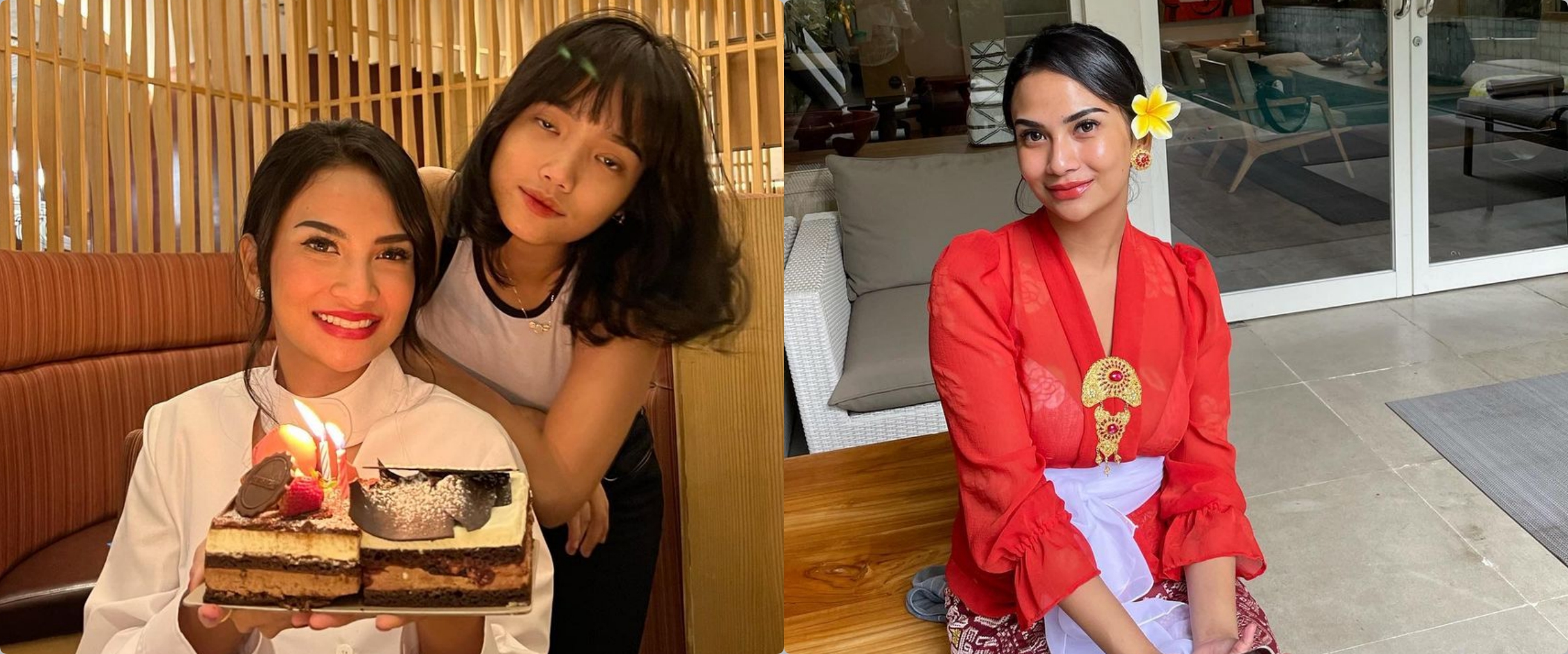 7 Potret kenangan Vanessa Angel dan adik ipar, rayakan ultah terakhir