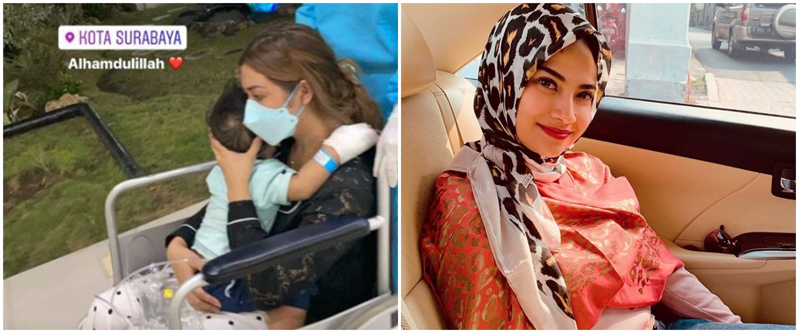 Kondisi Gala putra Vanessa Angel di RS, kini diurus istri Tom Liwafa