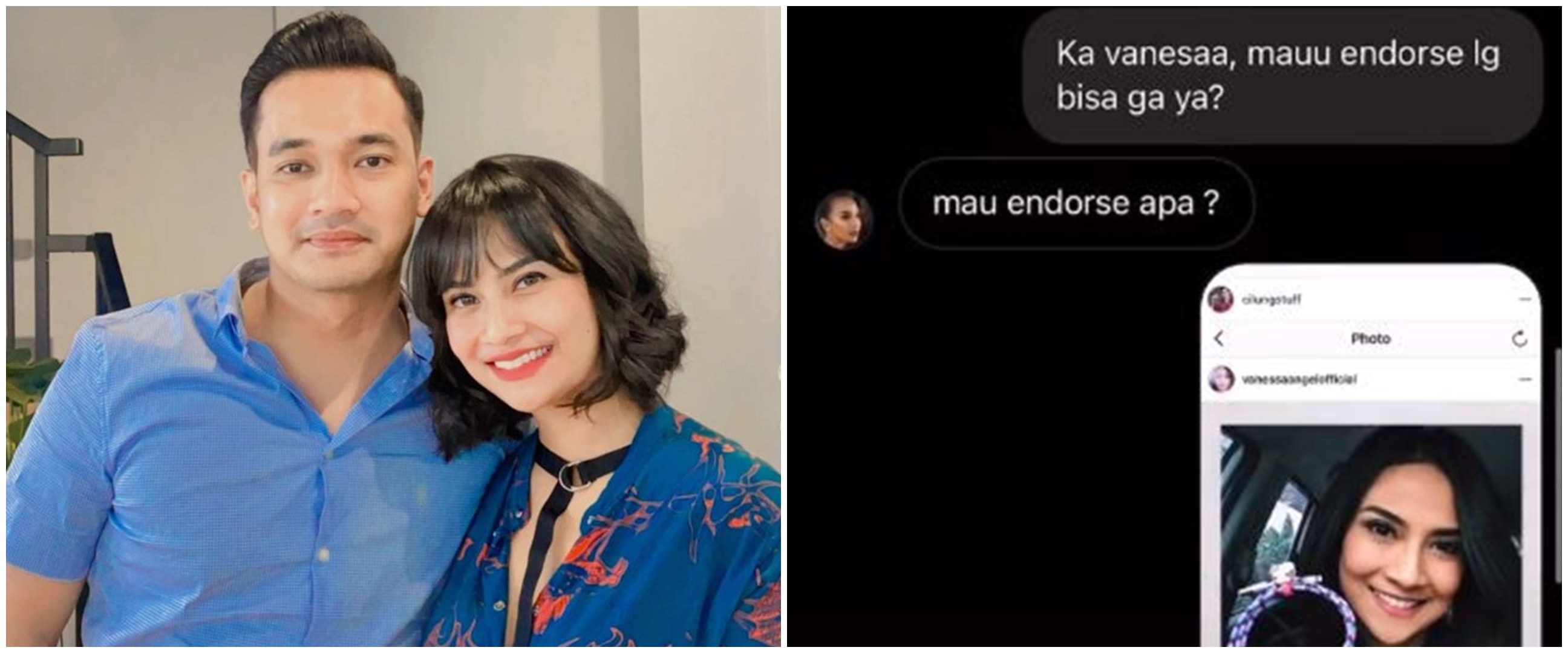 Kenang kebaikan Vanessa Angel, penjual ini pernah dapat endorse gratis