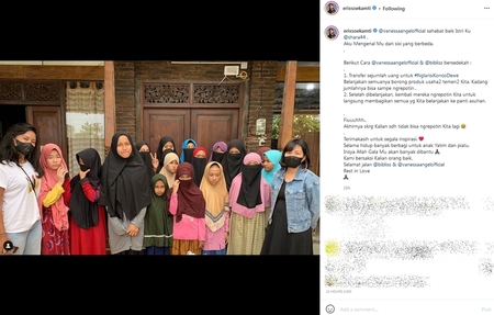 9 Kebaikan Vanessa Angel & Bibi semasa hidup, bantu UMKM hingga donasi