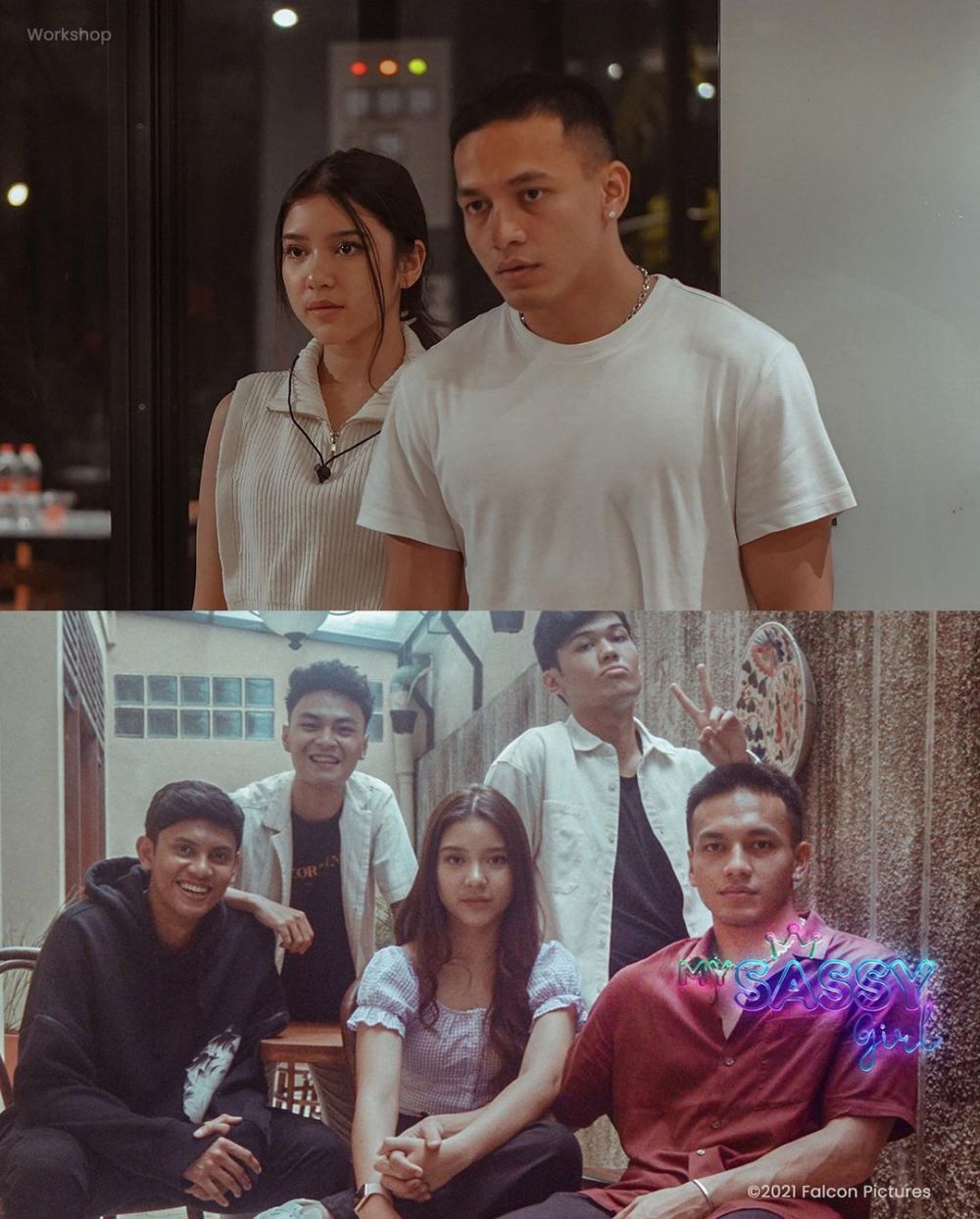 Debut akting, ini 7 momen Tiara Andini syuting My Sassy Girl