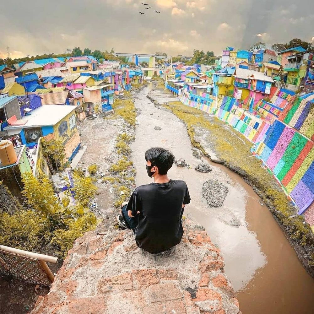 7 Potret apik Kampung Jodipan sebelum diterjang banjir bandang