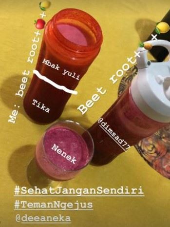 9 Kreasi jus ala Tika Bravani ini mudah ditiru, bikin BAB lancar