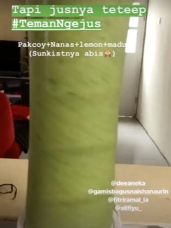 9 Kreasi jus ala Tika Bravani ini mudah ditiru, bikin BAB lancar