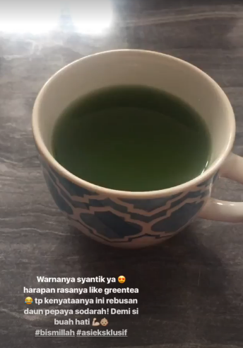 7 Makanan dan minuman ini dikonsumsi Poppy Bunga, bikin ASI melimpah