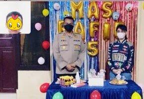 Dekorasi ulang tahun 7 anak pedangdut, Zaskia Gotik usung tema mermaid