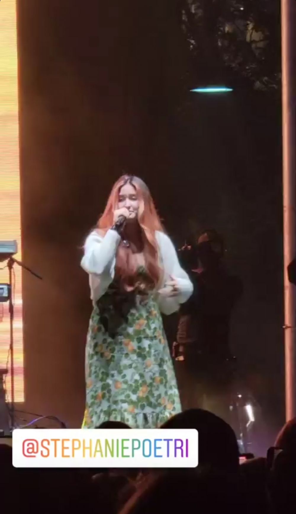 7 Momen Stephanie Poetri tampil di konser HITC, bikin Titi DJ Bangga