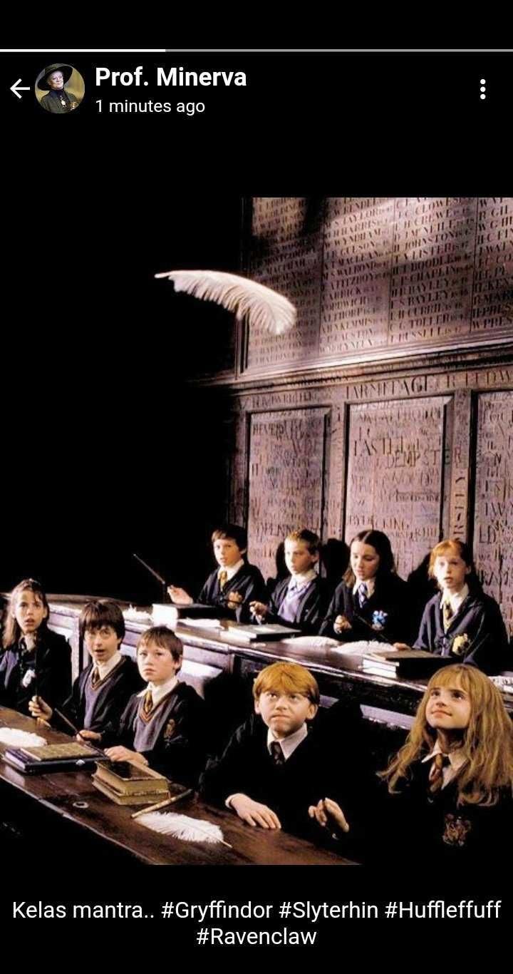 17 Potret lucu kalau guru di Hogwarts Harry Potter update status WA