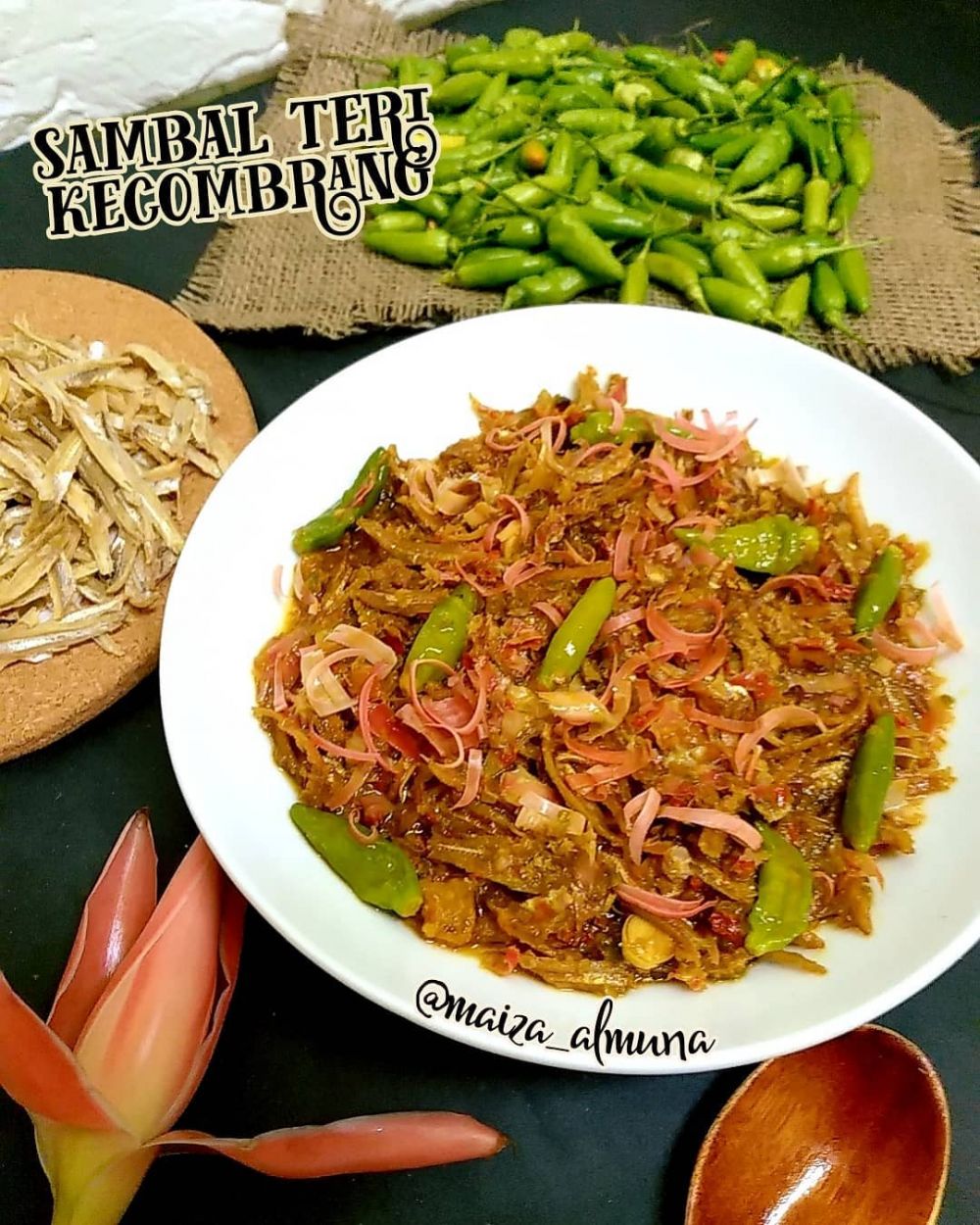 20 Resep resep kreasi sambal teri, praktis dan bikin lahap makan