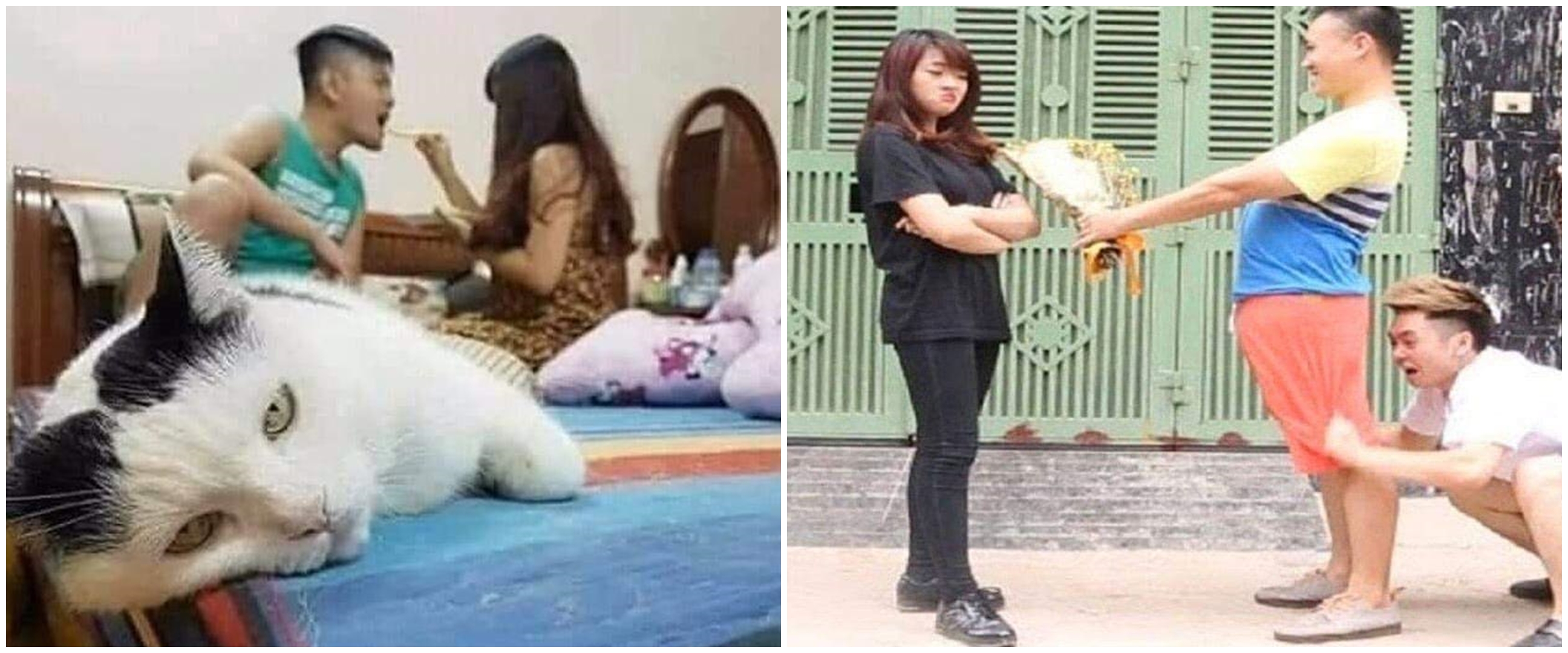 11 Momen lucu gagal foto romantis, alasannya ngakak abis