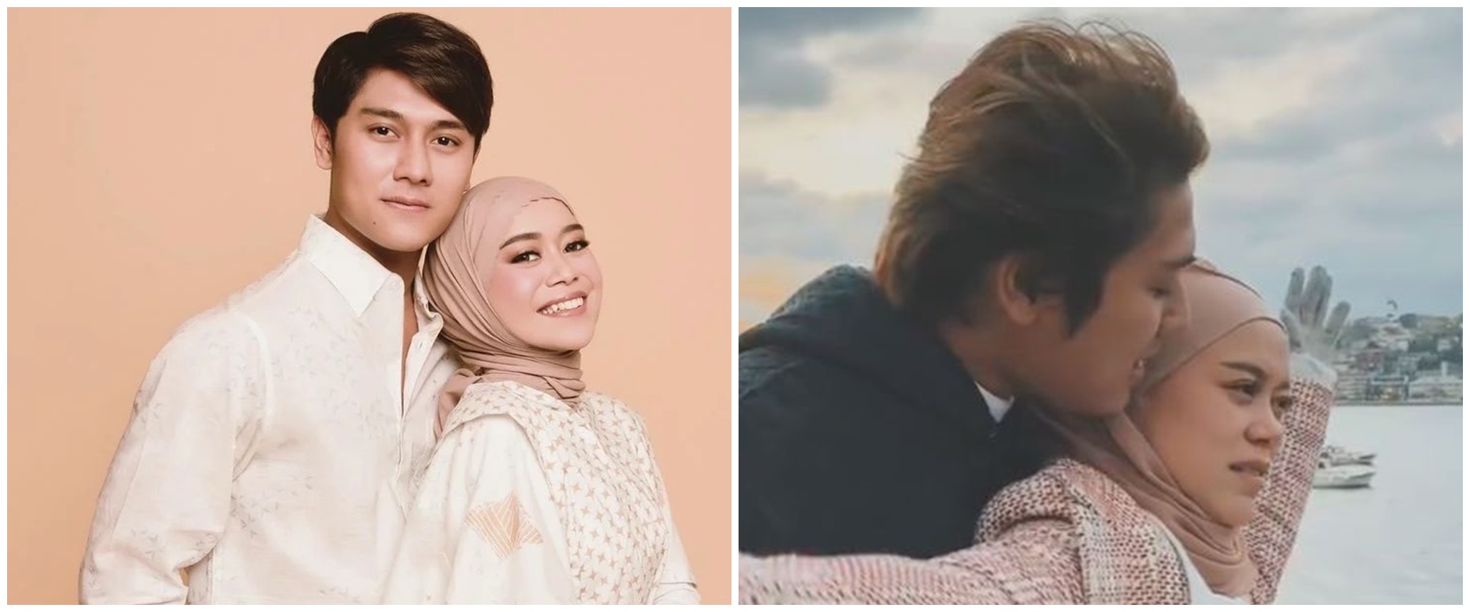 Tiru film Titanic, aksi Lesty Kejora dan Rizky Billar ini bikin ngakak