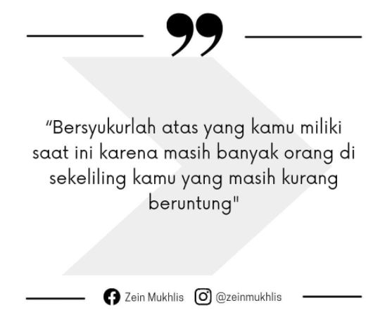 101 Motto hidup bersyukur, sederhana dan menenangkan hati