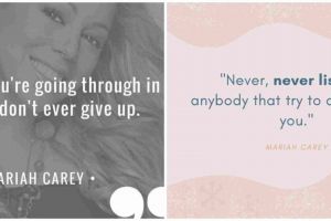 43 Kata-kata mutiara dari Mariah Carey, menginspirasi dan penuh makna