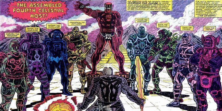 9 Kisah tersembunyi Celestial, dewa luar angkasa pencipta Eternals