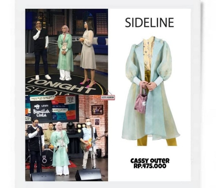 Inspirasi mode, 9 fashion item Lesty Kejora ini tak sampai Rp 500 ribu