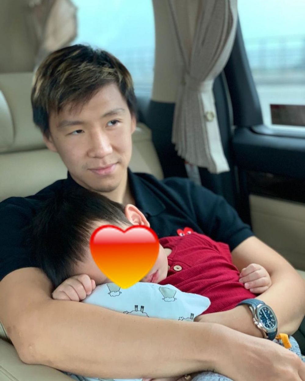 Sempatkan waktu di sela kompetisi, 9 momen Marcus Gideon momong anak