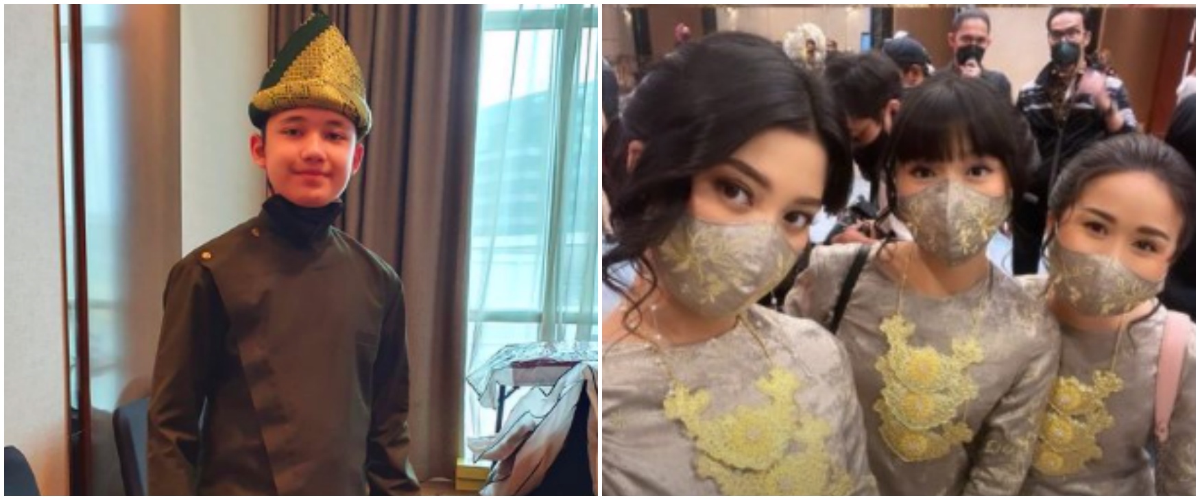 9 Potret bridesmaid dan groomsmen di pernikahan Ria Ricis-Teuku Ryan