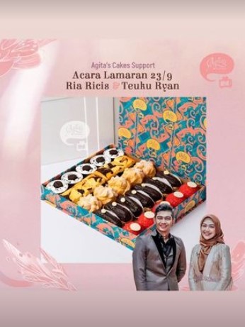 7 Hidangan Ria Ricis dan Teuku Ryan dari lamaran hingga akad nikah