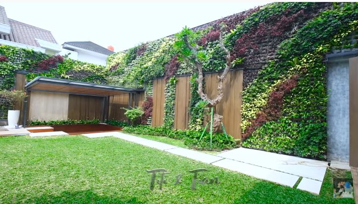7 Cara Titi Kamal tata halaman rumah, usung konsep vertikal garden