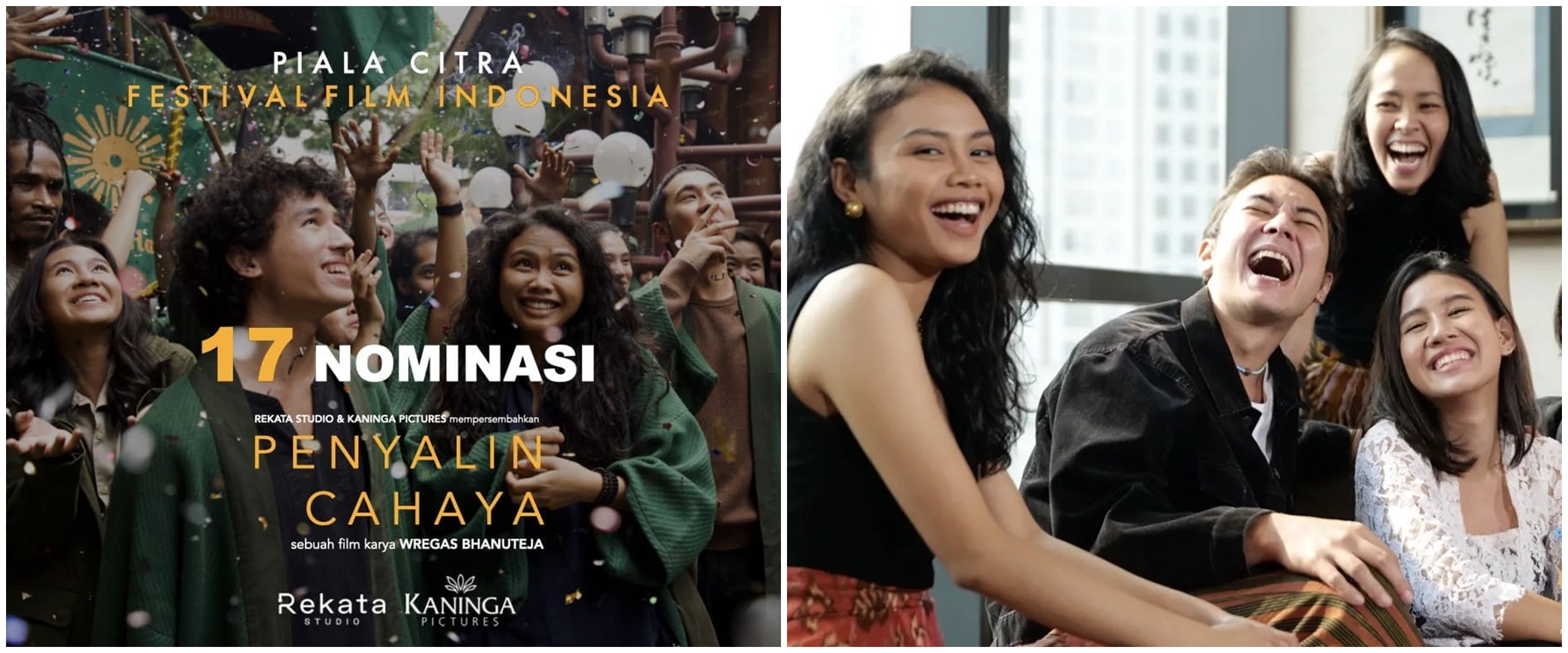 Percaya diri, ini potret 5 pemain 'Penyalin Cahaya' tanpa makeup
