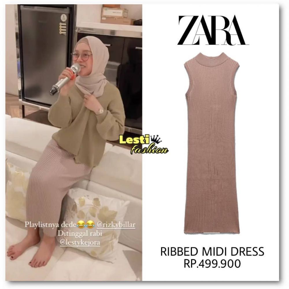 Taksiran harga 9 fashion item Lesty Kejora saat hamil, ada yang murah