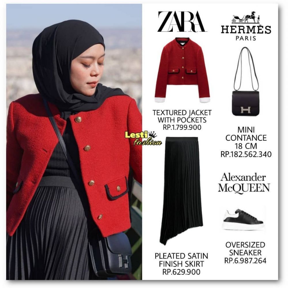 Taksiran harga 9 fashion item Lesty Kejora saat hamil, ada yang murah