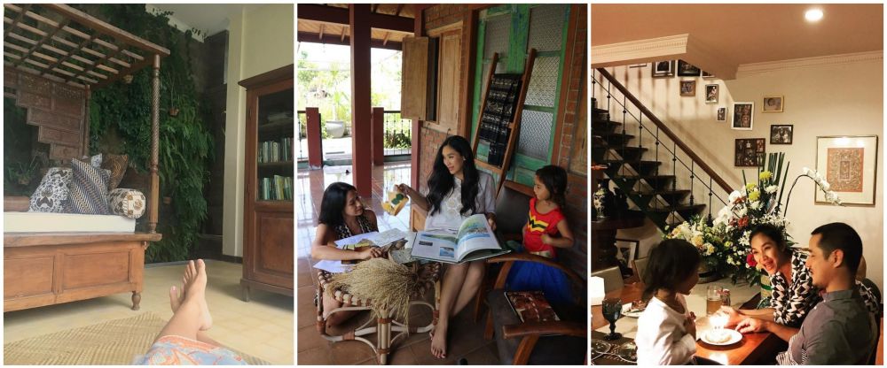 Potret hunian 8 pesinetron di Bali, milik Happy Salma bernuansa etnik