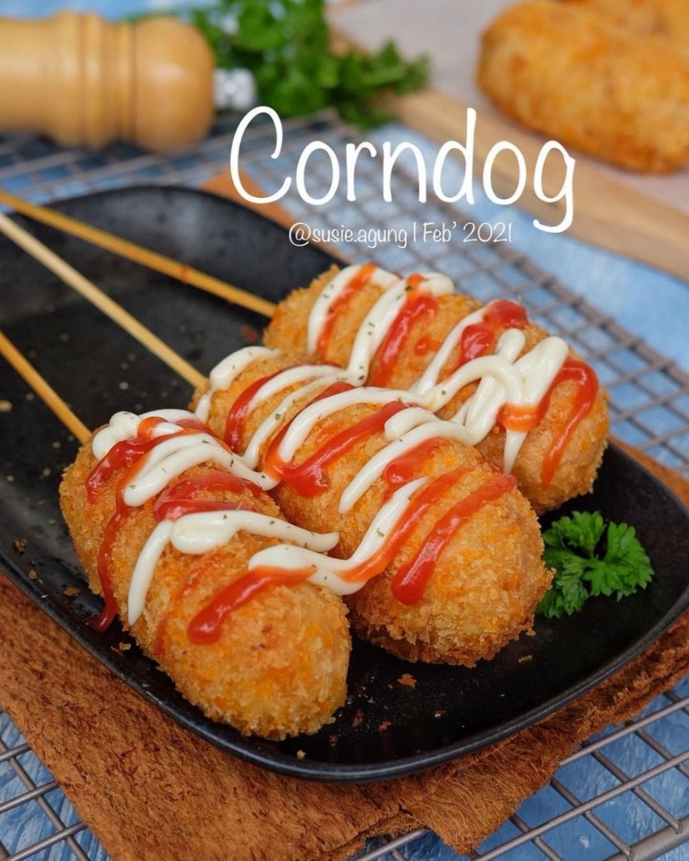 11 Cara membuat corndog mozarella, gampang dan bisa jadi ide jualan