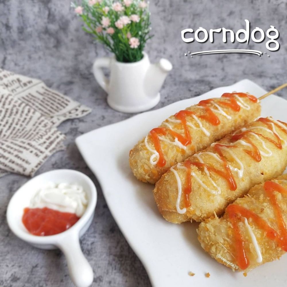 11 Cara membuat corndog mozarella, gampang dan bisa jadi ide jualan