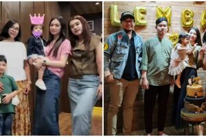 5 Momen perayaan ulang tahun La Lembah adik Jan Ethes, kuenya elegan