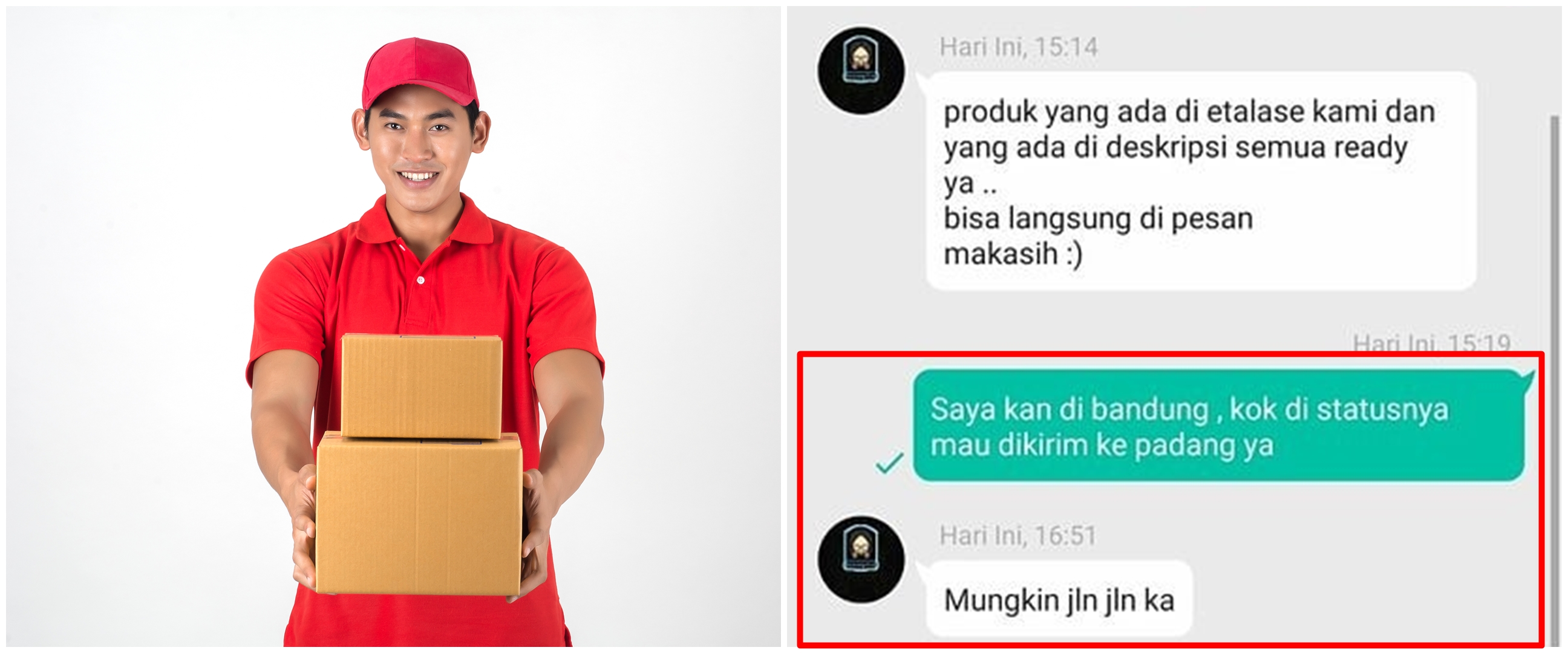 11 Chat lucu penjual online shop waktu diprotes pembeli, kocak pol