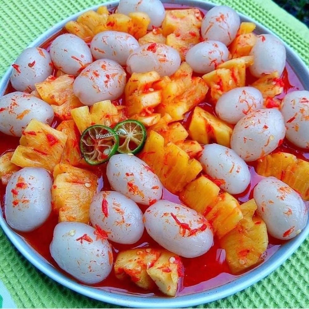 7 Resep acar nanas, segar, sederhana, dan mudah dibuat
