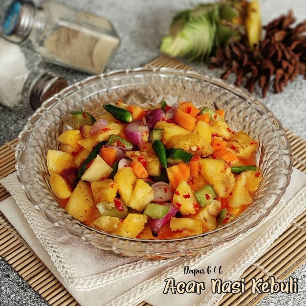 7 Resep acar nanas, segar, sederhana, dan mudah dibuat