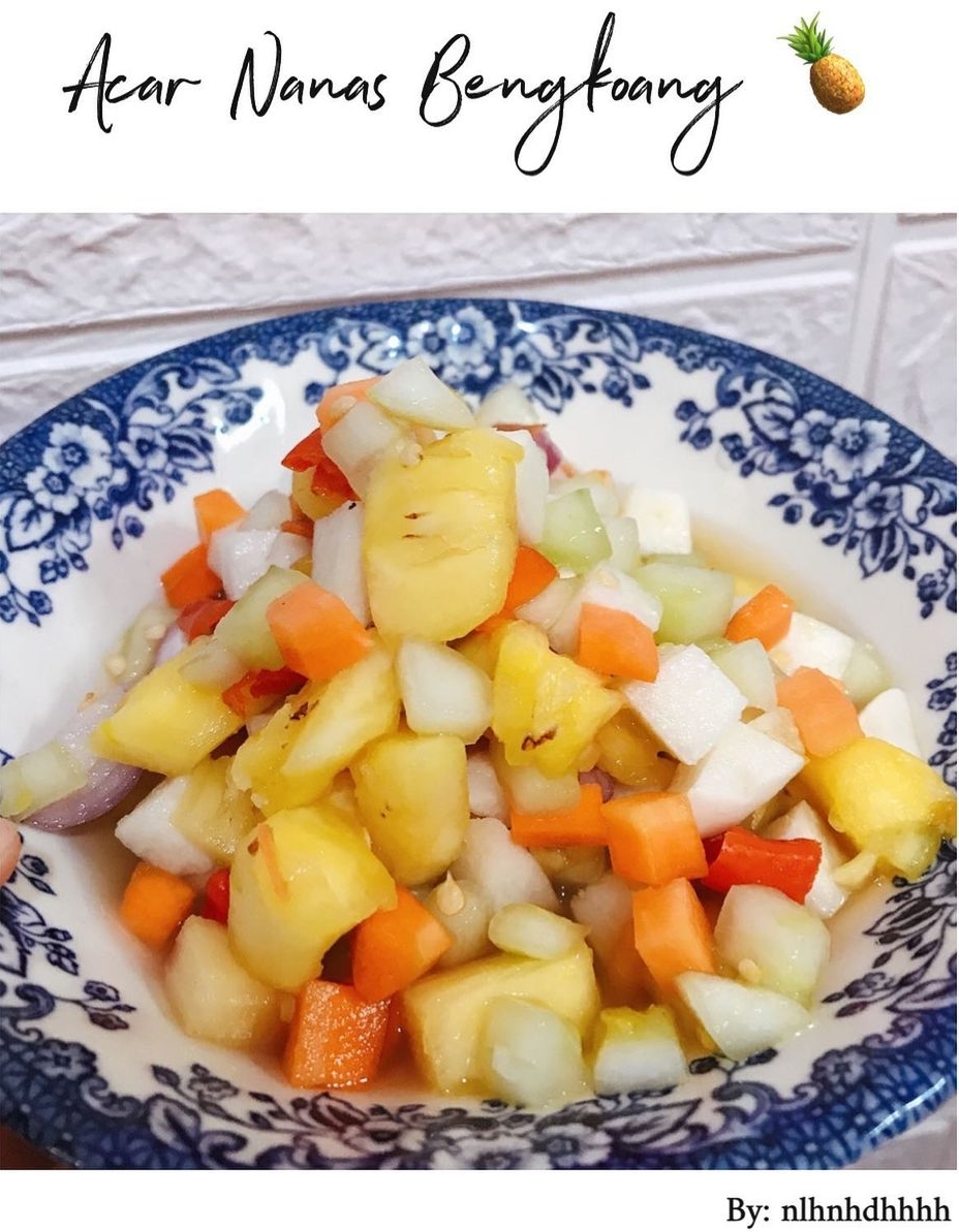 7 Resep acar nanas, segar, sederhana, dan mudah dibuat