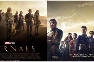 9 Cerita unik di balik layar film Eternals, artis pakai celana terbali
