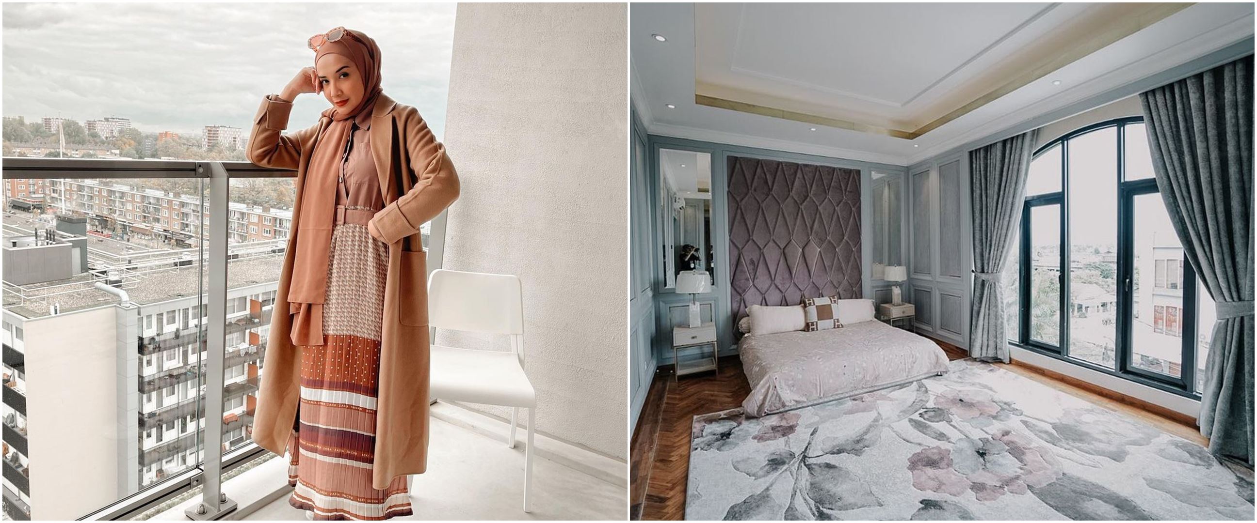 Potret kamar 7 seleb cantik sebelum dan sesudah renovasi, makin mewah