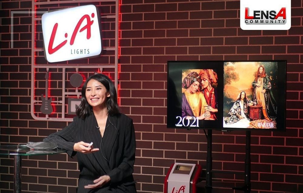 Nicoline Patricia berbagi ilmu dan pengalaman fotografi fesyen  