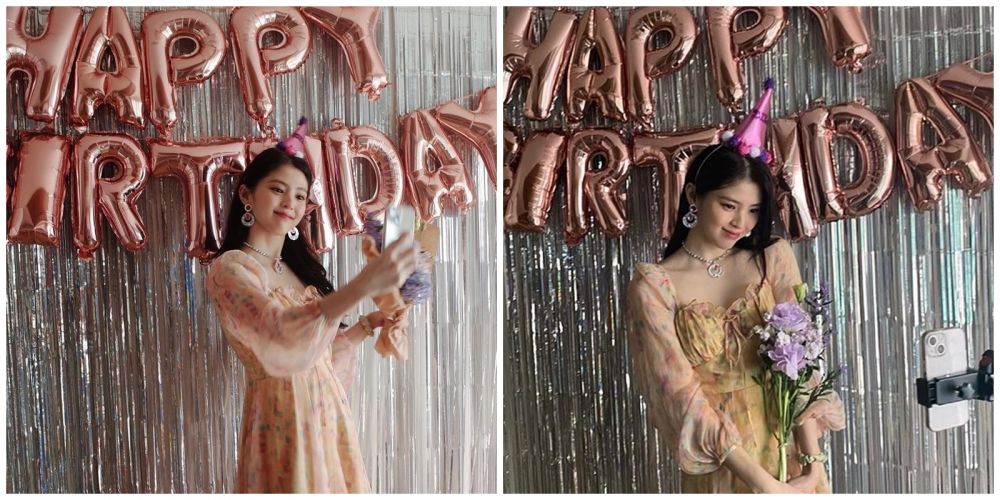 Han So-hee rayakan ulang tahun ke-27, pakai kalung Rp 10 ribuan