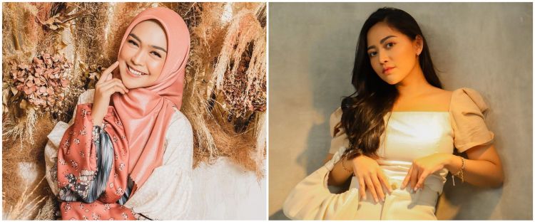 Pakai gaun menyala, 5 adu gaya pernikahan Ria Ricis dan Rachel Vennya