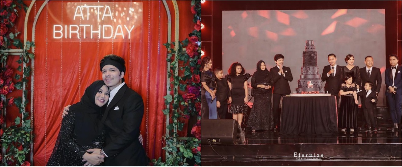 7 Momen ulang tahun Atta Halilintar di hotel mewah, semua serba hitam