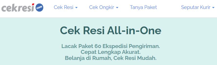7 Situs untuk cek nomor resi, bisa pantau pengiriman dari semua kurir