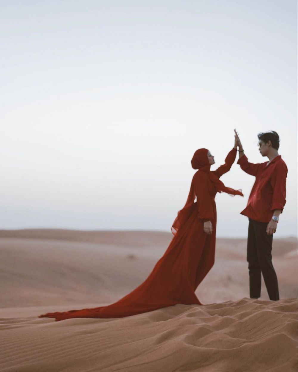 7 Pemotretan Dinda Hauw & Rey Mbayang di Dubai, simpel dan berkelas